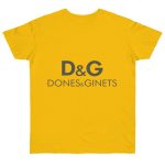 Camiseta punto liso - Amarillo dorado - Dones & Ginets