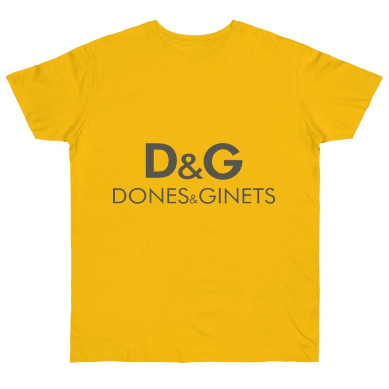 Camiseta punto liso - Amarillo dorado - Dones & Ginets