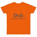 Camiseta punto liso - Naranja - Dones & Ginets