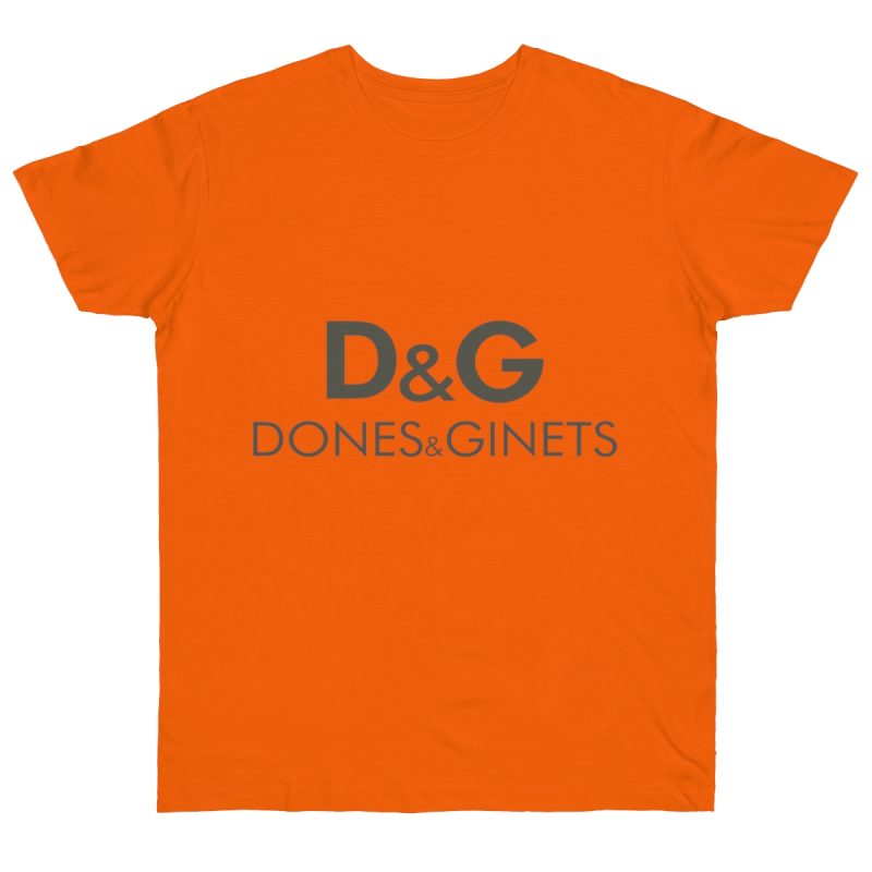 Camiseta punto liso - Naranja - Dones & Ginets