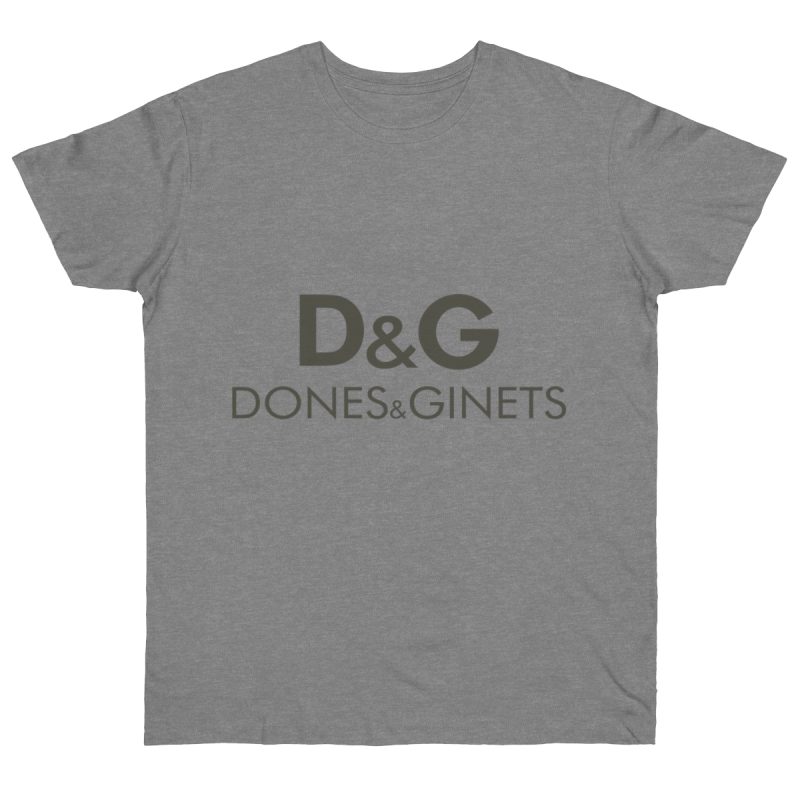 Camiseta punto liso - Gris deportivo jaspeado - Dones & Ginets