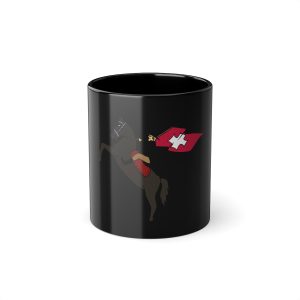 Taza negra 325 ml - Negro - Camiseta Sant Joan