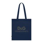 Bolsa de algodon organico - Azul marino frances - Dones & Ginets Bolsa de algodon organico - Azul marino frances - Dones & Ginets