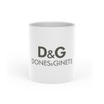 Taza con asa de corazon - Blanco - Dones & Ginets