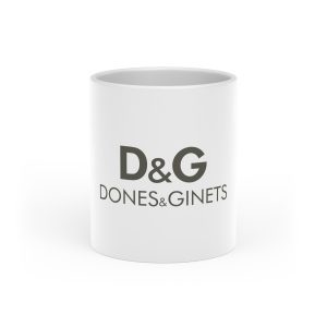 Taza con asa de corazon - Blanco - Dones & Ginets