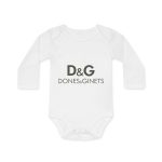 Body bebe manga larga organico - Blanco - Dones & Ginets