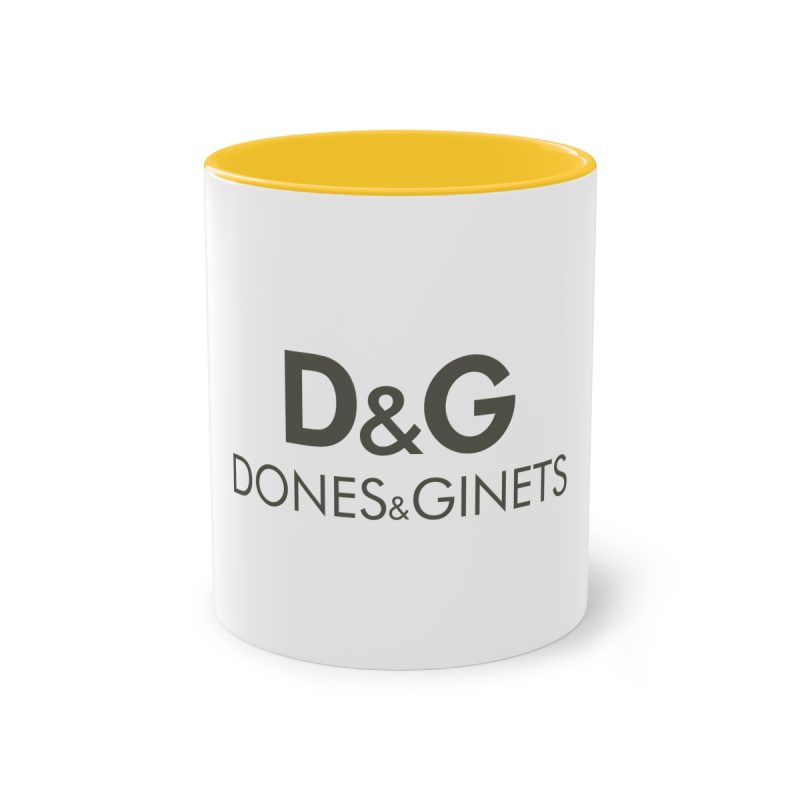 Taza bicolor - Amarillo dorado - Dones & Ginets