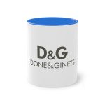 Taza bicolor - Azul Cambridge - Dones & Ginets