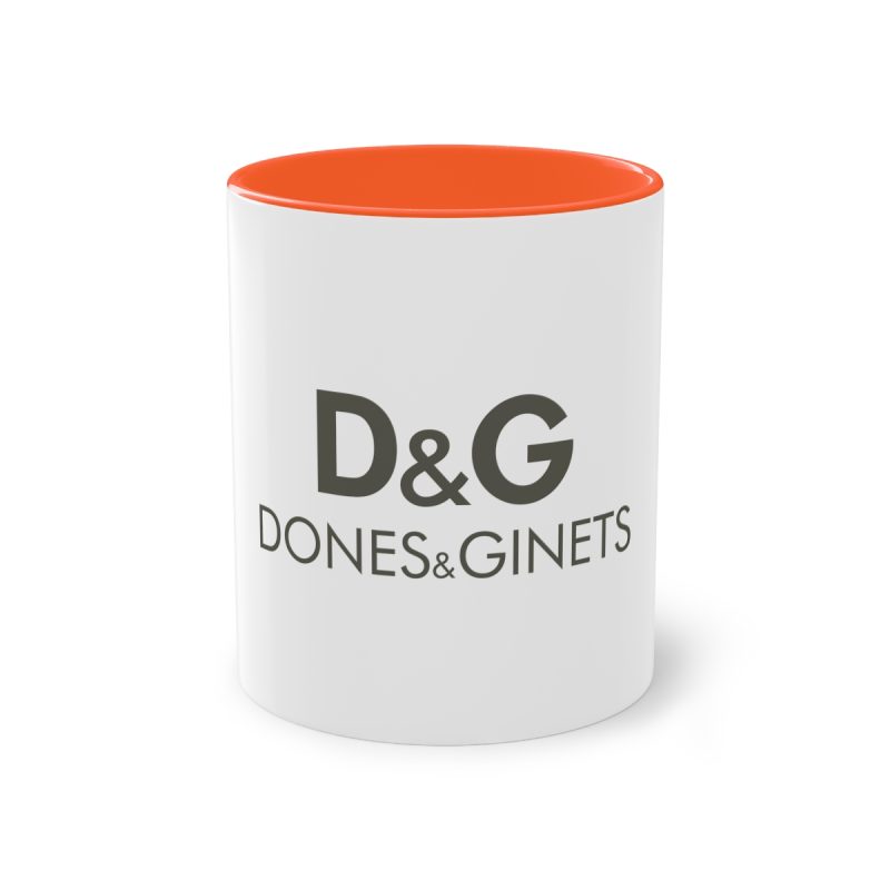 Taza bicolor - Naranja - Dones & Ginets