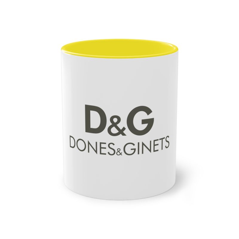 Taza bicolor - Amarillo - Dones & Ginets