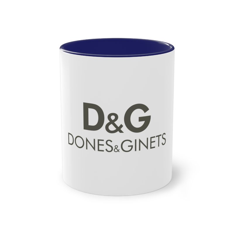 Taza bicolor - Azul oscuro - Dones & Ginets