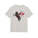 Camiseta oversize gruesa - Gris jaspeado claro - Camiseta Sant Joan