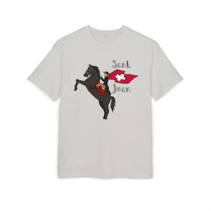Camiseta oversize gruesa - Gris jaspeado claro - Camiseta Sant Joan