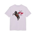 Camiseta oversize gruesa - Lila - Camiseta Sant Joan