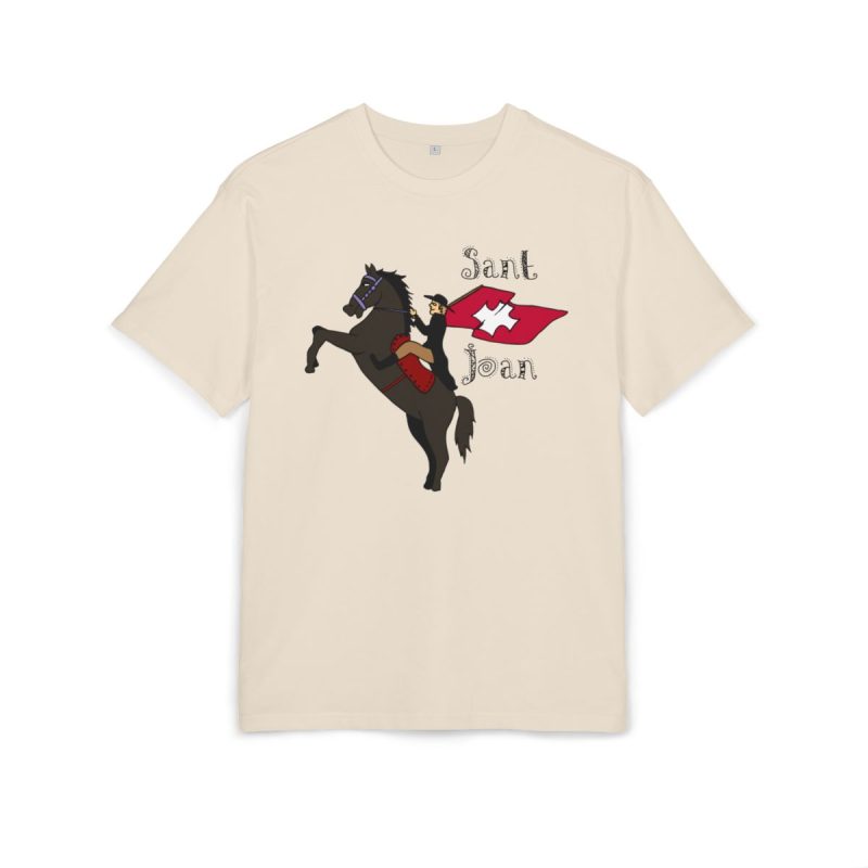 Camiseta oversize gruesa - Arena - Camiseta Sant Joan