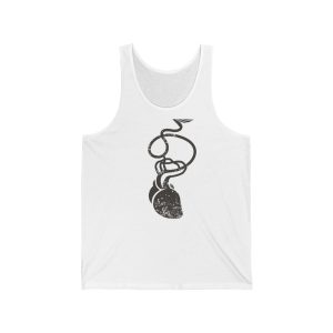 Camiseta de tirantes - Blanco - Cervell + cor = bandera de Ciutadella
