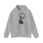 Sudadera con capucha - Gris deportivo - Cervell + cor = bandera de Ciutadella Sudadera con capucha - Gris deportivo - Cervell + cor = bandera de Ciutadella