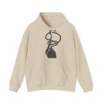 Sudadera con capucha - Arena - Cervell + cor = bandera de Ciutadella Sudadera con capucha - Arena - Cervell + cor = bandera de Ciutadella