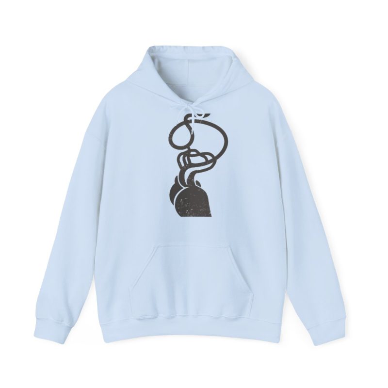 Sudadera con capucha - Azul claro - Cervell + cor = bandera de Ciutadella