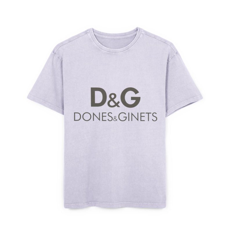 Camiseta oversize lavado acido - Lila suave - Dones & Ginets