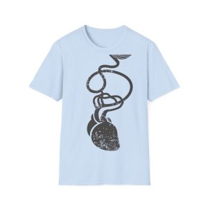 Camiseta Softstyle - Azul claro - Cervell + cor = bandera de Ciutadella