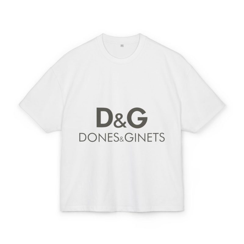 Camiseta box ultra gruesa - Blanco - Dones & Ginets