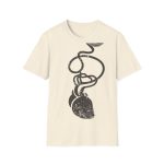 Camiseta Softstyle - Natural - Cervell + cor = bandera de Ciutadella Camiseta Softstyle - Natural - Cervell + cor = bandera de Ciutadella