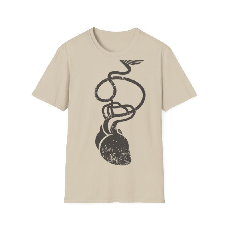 Camiseta Softstyle - Arena - Cervell + cor = bandera de Ciutadella