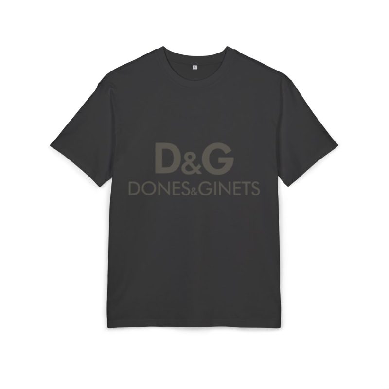 Camiseta oversize gruesa - Negro - Dones & Ginets Camiseta oversize gruesa - Negro - Dones & Ginets