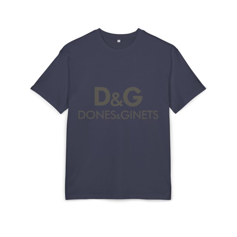 Camiseta oversize gruesa - Azul marino - Dones & Ginets