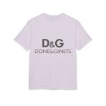 Camiseta oversize gruesa - Lila - Dones & Ginets Camiseta oversize gruesa - Lila - Dones & Ginets