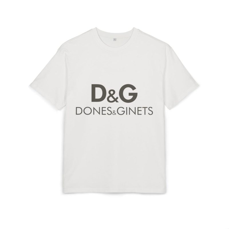 Camiseta oversize gruesa - Blanco puro - Dones & Ginets