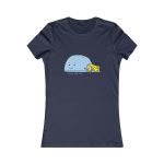 Camiseta mujer Favorite - Azul marino - Camiseta «mare baleneta» Camiseta mujer Favorite - Azul marino - Camiseta «mare baleneta»