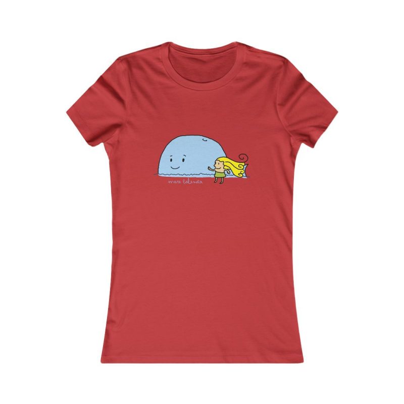Camiseta mujer Favorite - Rojo - Camiseta «mare baleneta»
