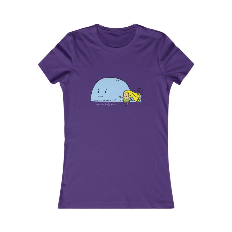 Camiseta mujer Favorite - Morado equipo - Camiseta «mare baleneta»