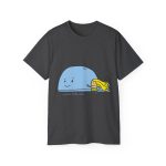 Camiseta ultra algodon - Gris oscuro jaspeado - Camiseta «mare baleneta» Camiseta ultra algodon - Gris oscuro jaspeado - Camiseta «mare baleneta»