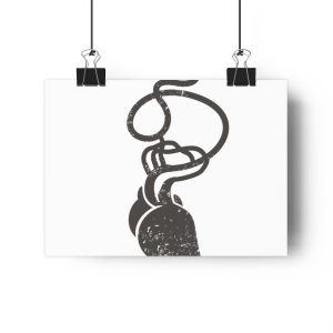 Lamina Giclee - Cervell + cor = bandera de Ciutadella