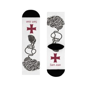 Calcetines - Cervell + cor = bandera de Ciutadella