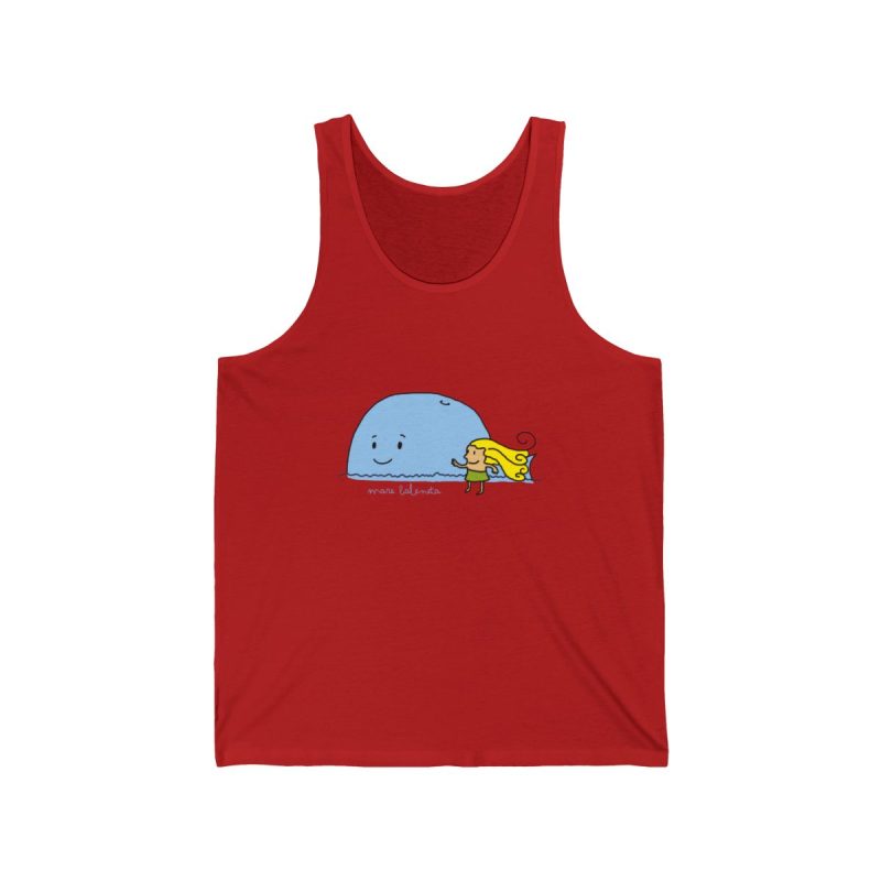 Camiseta de tirantes - Rojo - Camiseta «mare baleneta»