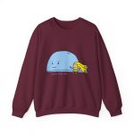 Sudadera cuello redondo - Granate - Camiseta «mare baleneta» Sudadera cuello redondo - Granate - Camiseta «mare baleneta»