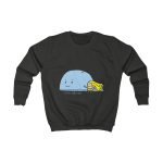 Sudadera infantil - Negro azabache - Camiseta «mare baleneta»