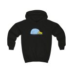 Sudadera con capucha infantil - Negro azabache - Camiseta «mare baleneta» Sudadera con capucha infantil - Negro azabache - Camiseta «mare baleneta»