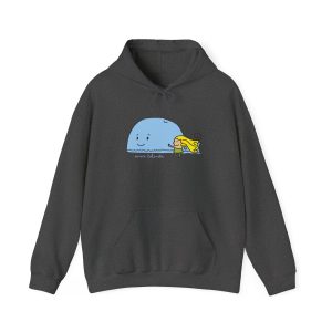 Sudadera con capucha - Gris oscuro jaspeado - Camiseta «mare baleneta»