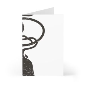 Tarjetas de felicitacion (7 uds.) - Cervell + cor = bandera de Ciutadella