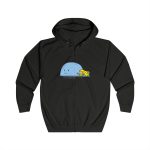 Sudadera con capucha y cremallera - Negro azabache - Camiseta «mare baleneta» Sudadera con capucha y cremallera - Negro azabache - Camiseta «mare baleneta»