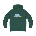 Sudadera universitaria mujer - Verde botella - Camiseta «mare baleneta»