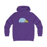 Sudadera universitaria mujer - Morado - Camiseta «mare baleneta»