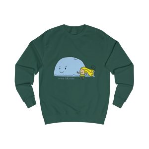 Sudadera clasica - Verde botella - Camiseta «mare baleneta»