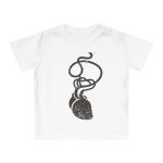 Camiseta de bebe - Blanco - Cervell + cor = bandera de Ciutadella