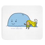 Alfombrilla de raton - Camiseta «mare baleneta»